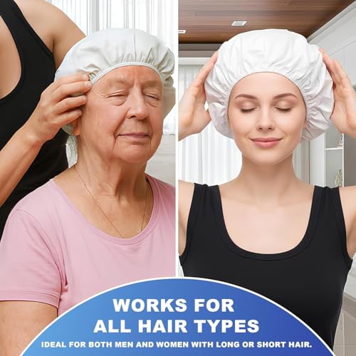 MedVance Rinse-Free Shampoo & Conditioner Shower Cap 6 Pack - Dry Hair Wash
