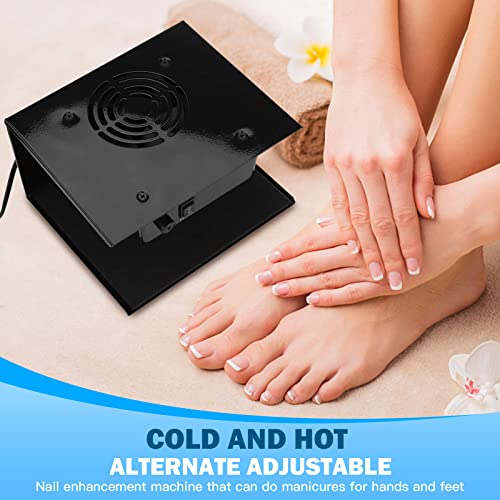 GGAIFbp 300W Nail Dryer Fan for Regular & Gel Polish Hot & Cool Air