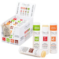 100% Natural Lip Balm Set - Hydrating and Moisturizing Beeswax Natural 4 Flavor Assortment - Lip Moisturizer for Dry Lips - Cocoa Butter - Petroleum Free Pack of 24