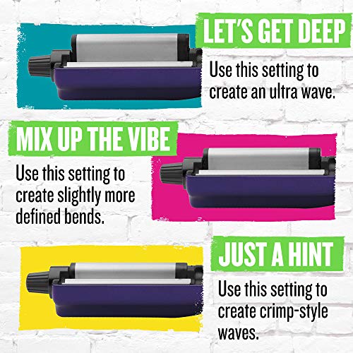 Hair Waver - Adjustable Tourmaline Ceramic Waver for Different Wave Styles