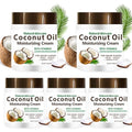 DR MEINAIER Coconut Oil Body & Face Moisturizer 5 Pack - Hydrating Lightweight Skin Cream