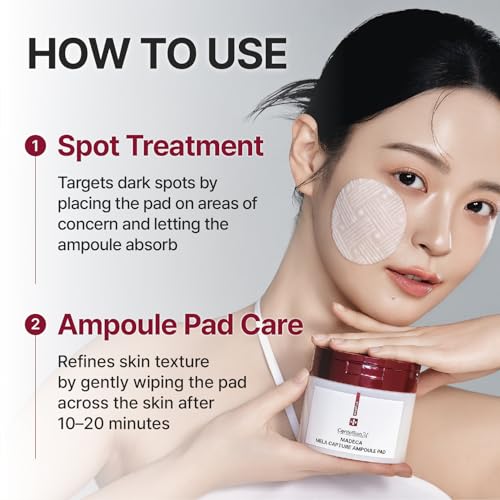 Centellian 24 Madeca Mela Capture Ampoule Pad - Evening Variant, 60 Pads