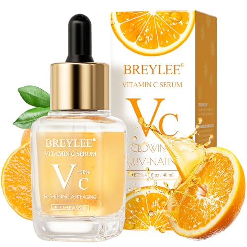 Vitamin C Face & Eye Serum - Brightening, Dark Spot & Wrinkle Reducer, 1.4 oz