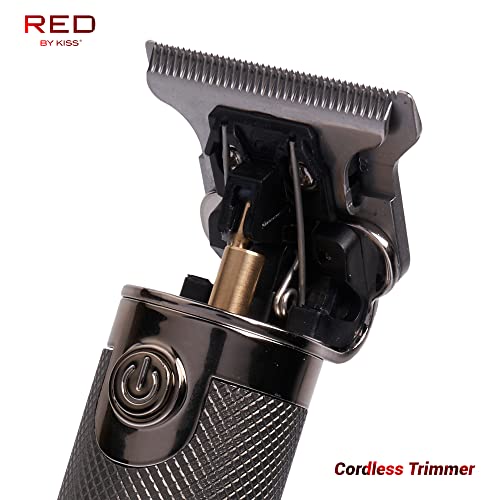 Cordless Hair Trimmer for Men - Precision Blade Grooming Kit with Gray Variation