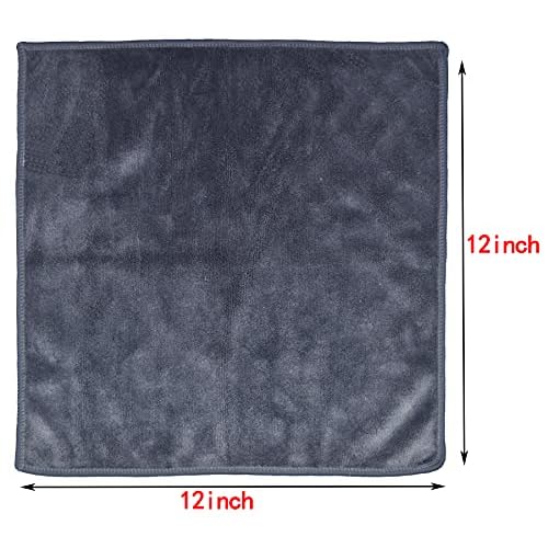 Microfiber Face Cloth Makeup Remover Cloth Face cleaning Cloths Soft Facial Washcloths 12 x 12inch 12 Pack