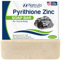 Pyrithione Zinc Soap Bar for Face & Body, 4oz | Medicated 2% ZnP Bar Soap Skin Therapy Cleanser for Acne, Rosacea, Eczema, Dermatitis, Psoriasis, Itching | Cleansing, Calming Facial Wash Made in USA