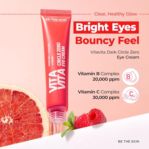 Dark Circle Eye Cream with 11 Peptides and Vitamin B & C - 1.06 oz / 30g