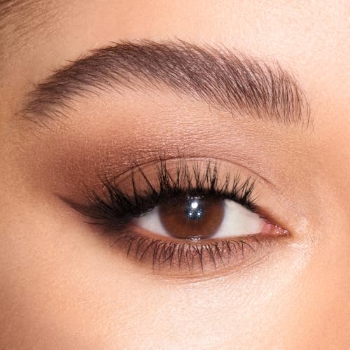 Flirty Flare DIY Cluster Lash Extension Kit, Salon Quality Volume Lashes 10-16mm, All-in-One System with Bond and Seal, 14-Day Wear, Vegan Reusable Fibers