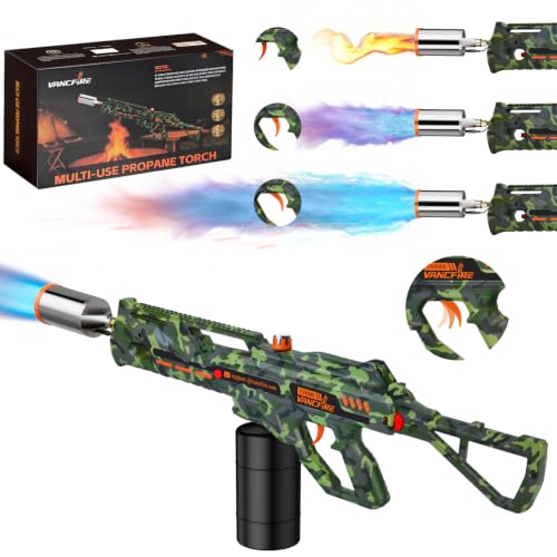 Dark Green Propane Torch 36.6" Extra Long Reach Blow Torch for Cooking & Fire Starting
