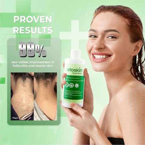 Folliculitis Body Wash with Rosemary & Herbal Extracts for Sensitive Skin