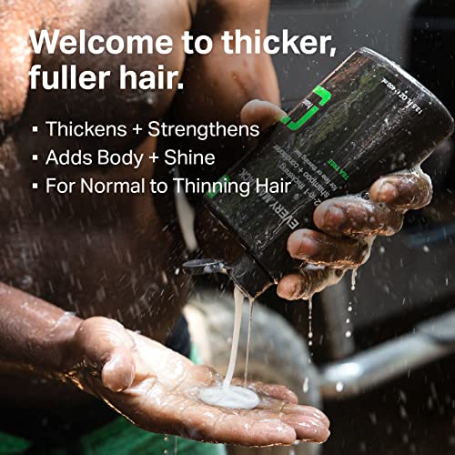 Every Man Jack Tea Tree Mens Thickening 2-in-1 Shampoo + Conditioner - Restore Thickness, Cleanse, and Condition - Made with Naturally Derived Ingredients - Paraben Free, Dye Free