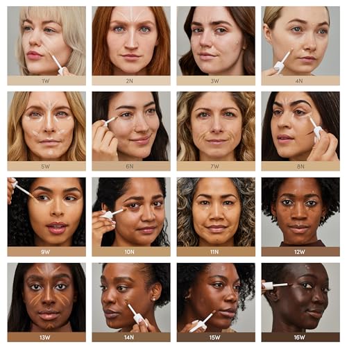 Liquid Concealer - Medium Coverage, Soft Matte Finish, Long-Wear - 6N