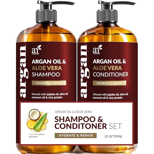 ArtNaturals Argan Oil Shampoo & Conditioner Set - 16 Fl Oz Pack of 2