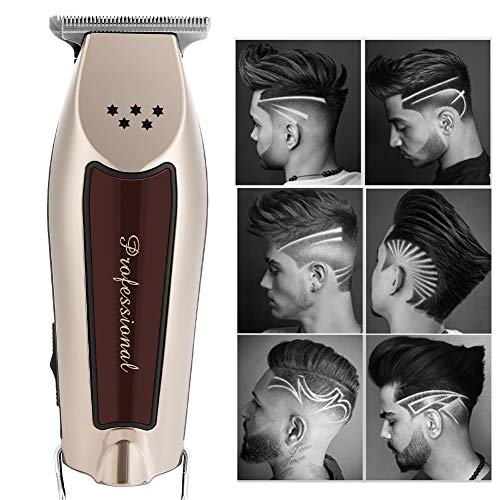 Professional Electric Hair Clipper Rechargeable Adjustable Hair Cutting Machine(US Plug 100-240V)