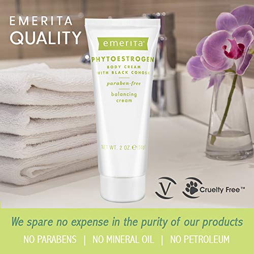 Phytoestrogen Body Cream - Natural Moisturizer for Skin Care 2 oz