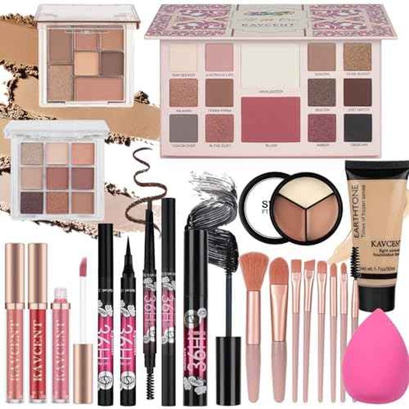 Makeup Set for Teens Makeup Kit for Women Full Kit Eyeshadow Foundation Makeup Kits for Teenagers 14-16 Makeup Gift Set for Women Teen Girls