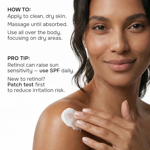 SimplyVital Retinol Body Lotion with Collagen & Hyaluronic Acid - 10 Fl Oz