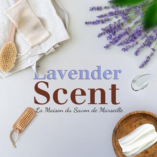 Lavender Exfoliating Bar Soap - French Milled Hand & Body Soap, 3 Pack