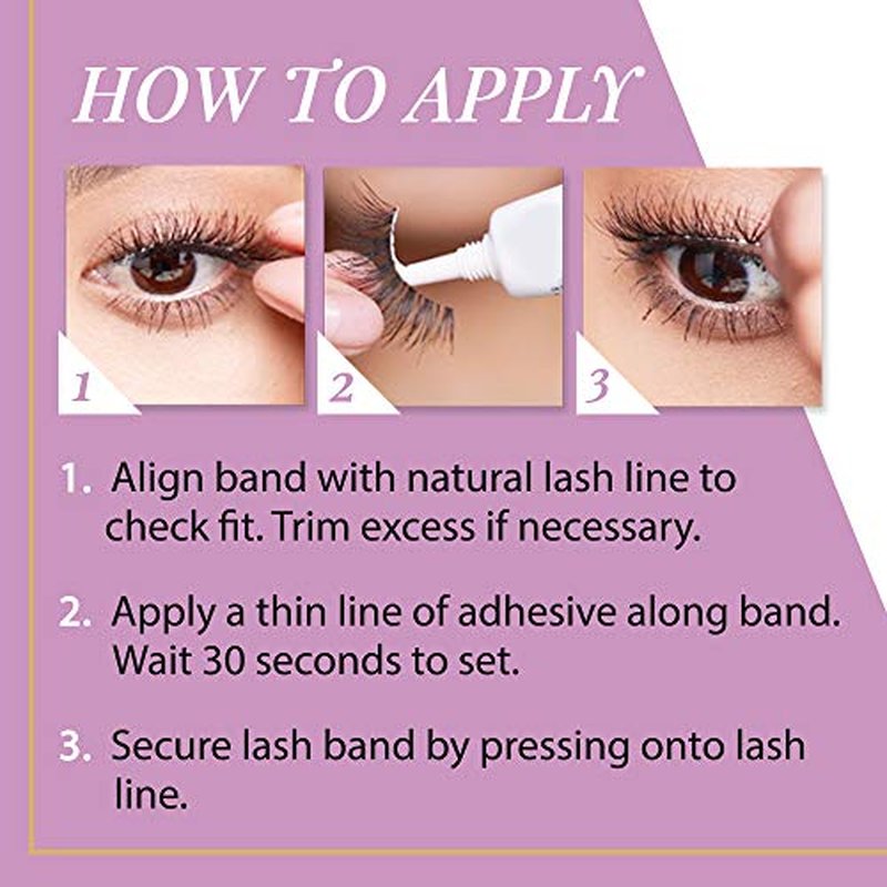 Andrea False Lashes Style 45 - Black 4 Pairs