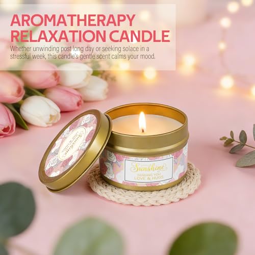 Self Care Spa Gift Set for Women - Cozy Blanket, Eye Mask, Fuzzy Socks & Tumbler