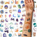 96PCS Escape Room Temporary Tattoos Stickers, Escape Room Party Favors Detective Birthday Party Decorations Supplies