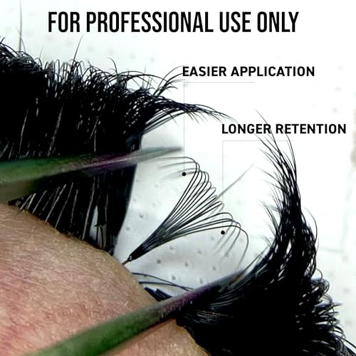 One V Salon 500 Premade D Curl Volume Lash Fans 14D-0.05mm 9-16mm Mixed Tray