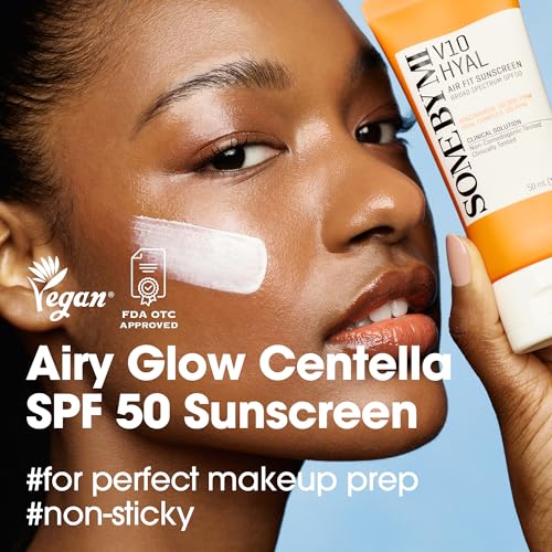 SOME BY MI V10 Hyal Air Fit Sunscreen SPF 50 Pack of 2 - Korean Sensitive Skin UV Protection