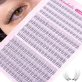 Natural Lash Clusters Wispy Eyelash Clusters Short 10-12-14MM Cluster Eyelash Extensions Clear Band Cluster Lashes 224PCS C Curl Individual Lashes for Clean Girl DIY Pesta?as Postizas Naturales