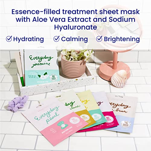 FACETORY Everyday 8-Piece Korean Face Mask Variety Pack - 16 Count
