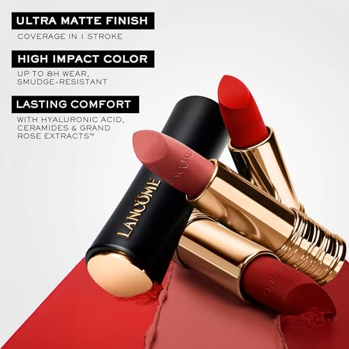 Lancôme L’Absolu Rouge Drama Matte Lipstick - Ultra Matte Full Coverage - 274 French Tea