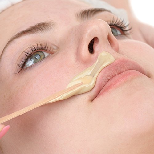 Whaline 400 Pieces Small Wax Sticks Wood Spatulas Applicator Craft Sticks for Hair Eyebrow Removal (Pack of 2)