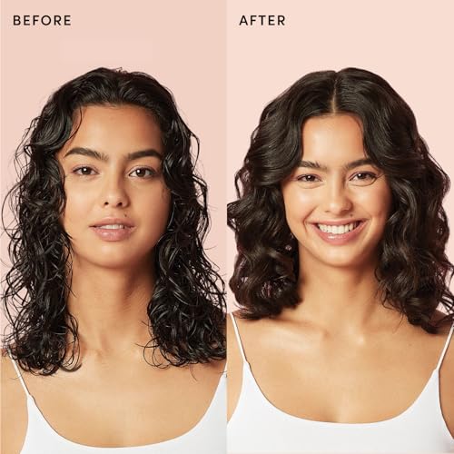 OUAI Anti Frizz Cream 6 oz - Paraben, Phthalate & Sulfate Free, Hydrating, Long-Lasting Frizz Control