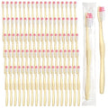 Tanlade 800 Pcs Disposable Soft Bristle Travel Toothbrushes Bulk Individually Wrapped for Adults Kids Hotel Camping