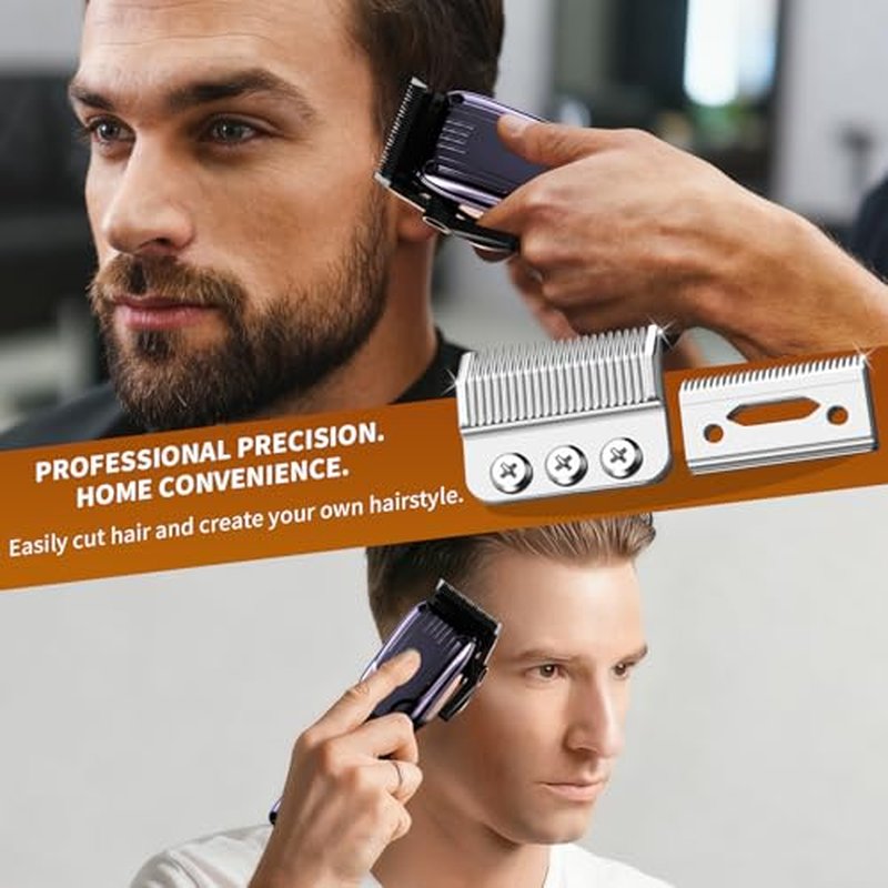 1005-100 Professional 3-Hole Blade,Compatible with Wahl Designer,Senior, Cordless Designer,Pilot,Sterling 4 and Nugget Clippers, 1mm-3mm Cut Length(Sliver) (2 Packs)