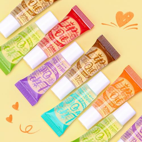 AZEN 120 Pack Clear Lip Gloss Set with Vitamin E & Flavors - Hydrating Lip Oil C-120