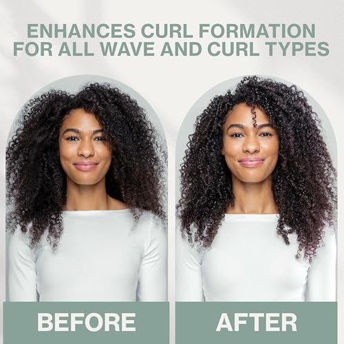 Curl Cream for Wavy, Curly & Coily Hair - Frizz Control & Moisture 5.1 Fl Oz