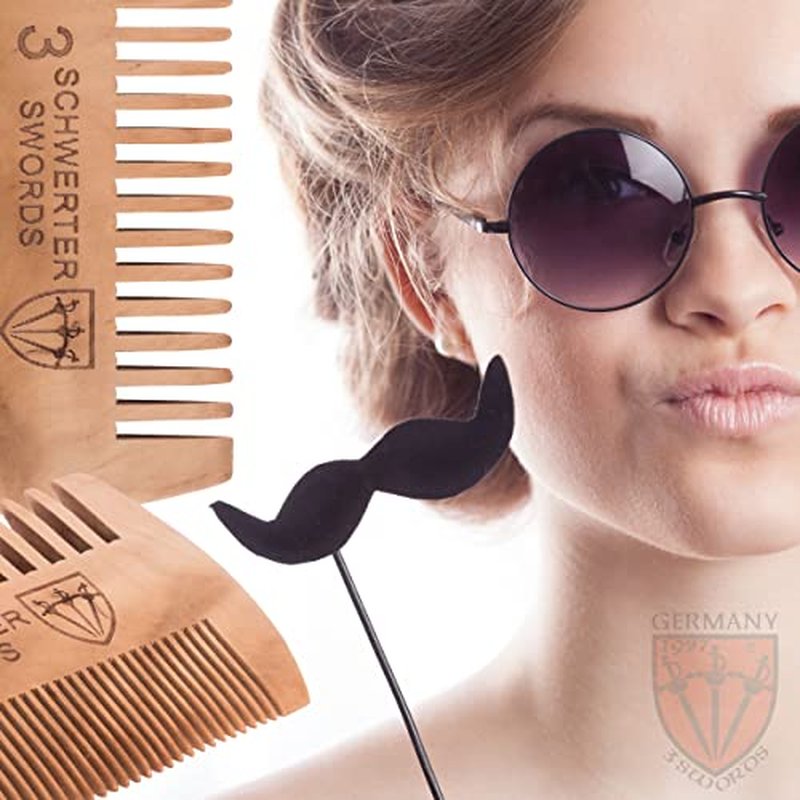3 Swords Germany ? beard mustache care comb (VGW)
