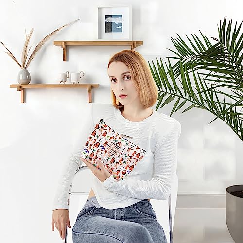 WZMPA Princess Ocean Cosmetic Bag Fairy Tales Fans Gift You Are Braver Stronger Beautiful Than You Know Ocean Makeup Zipper Pouch Bag (Always Ocean)