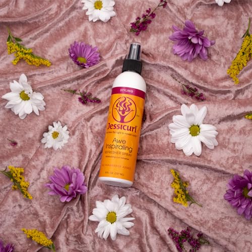 Midday Curl Refresher Spray No Fragrance 8 Fl Oz Pack of 2 for Curly Hair