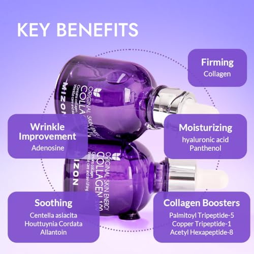 Marine Collagen Serum - Hydrating Ampoule for Youthful Skin 1.01 Fl Oz - Pack of 1