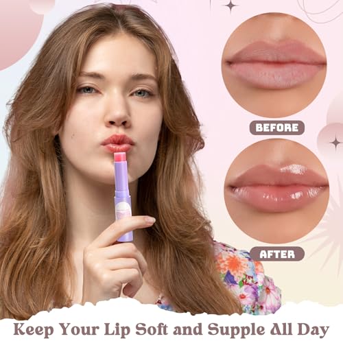 DIY Lip Balm Kit with Shea Butter, Beeswax & Natural Oils - Make Your Own Moisturizing Lip Gloss for Women & Girls
