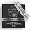 Barber Single Edge Razor Blades - 100 Count Stainless Steel