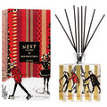 Holiday Scented Reed Diffuser - Refillable Glass Vessel, 5.9 oz