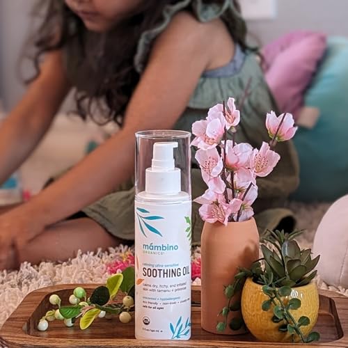 Calming Skin Set with Oatmeal Bath Powder & Soothing Body Oil - 11oz - Fragrance-Free for Sensitive Skin - Vegan & Gentle for Babies & Adults