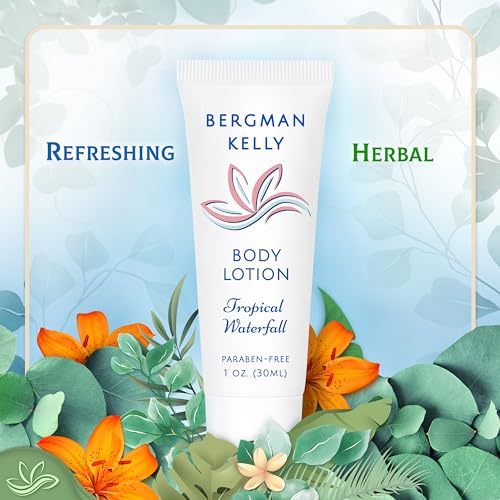 Bergman Kelly Travel Size Lotion 1 fl oz Pack of 100 Tropical Waterfall