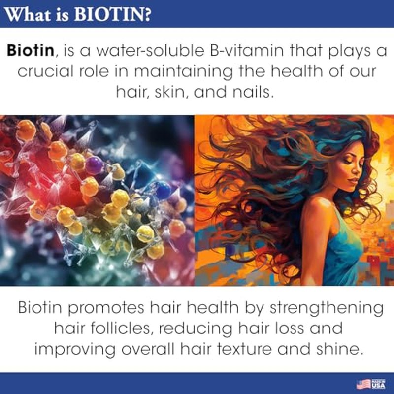 Difeel Biotin Ultra Growth Beauty Bomb for Hair Growth 7-Piece Set