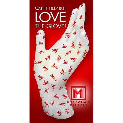 Malcolm's Miracle LOVE Moisturizing Gloves (Small) - GUARANTEED for TWO YEARS - Made in the USA (Small)