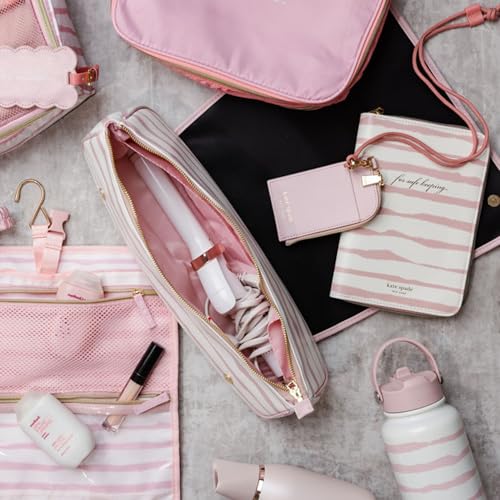 Hair Tool Organizer Bag with Heat-Resistant Interior - Goddess Stripe
