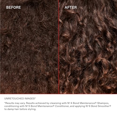 Olaplex N¨¬. 6 Bond Smoother: Leave-In Styling Treatment | Smooths,Conditions,& Strengthens | Frizz Control for Up to 72 Hours-| For Coily,Curly,Straight,and Wavy,100 mL / 3.3 Fl Oz,(Pack of 2)