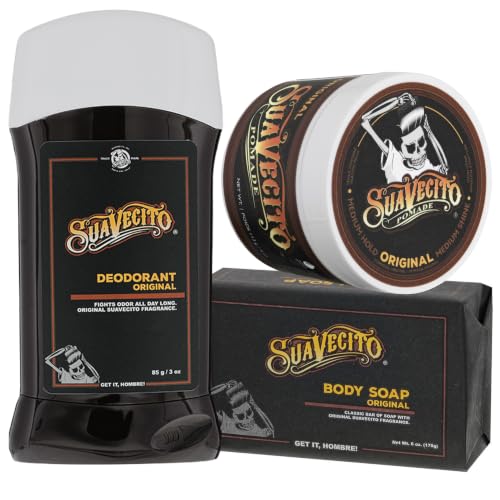 Suavecito Pomade Signature Scent Essentials Bundle - Original